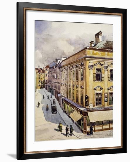 Wolfgang Amadeus Mozart's-null-Framed Giclee Print