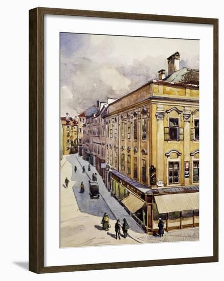 Wolfgang Amadeus Mozart's-null-Framed Giclee Print