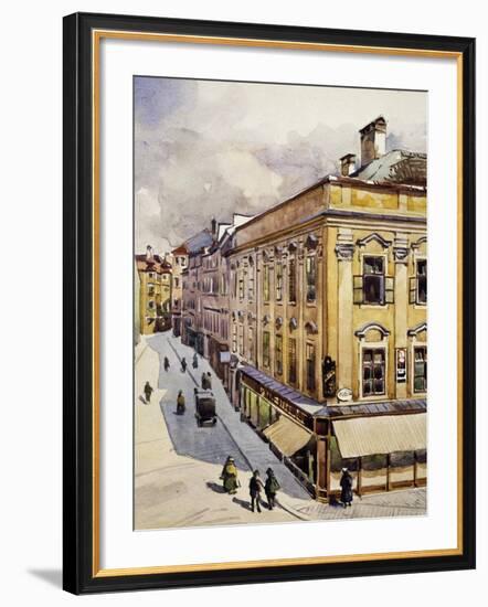 Wolfgang Amadeus Mozart's-null-Framed Giclee Print