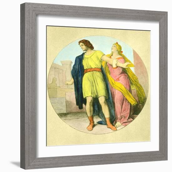 Wolfgang Amadeus Mozart 's-Moritz Ludwig von Schwind-Framed Giclee Print