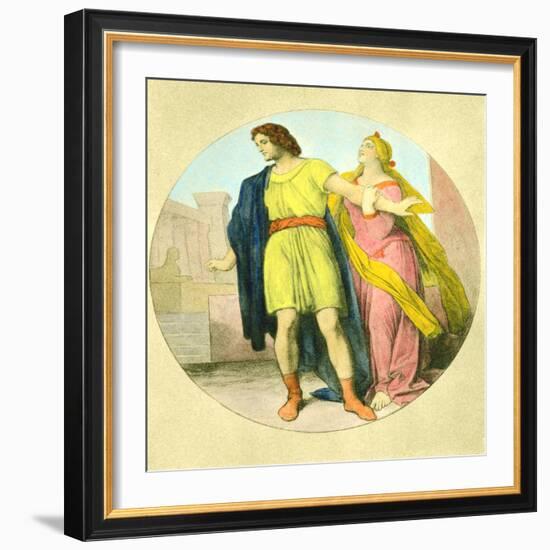 Wolfgang Amadeus Mozart 's-Moritz Ludwig von Schwind-Framed Giclee Print