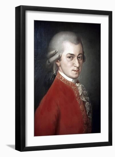 Wolfgang Amadeus Mozart-Barbara Krafft-Framed Giclee Print