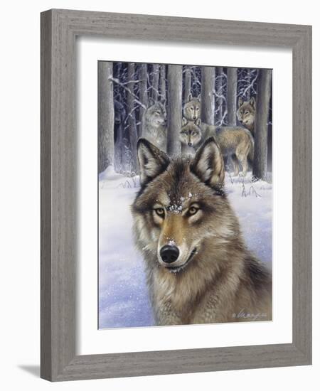 Wolfpack-Harro Maass-Framed Giclee Print