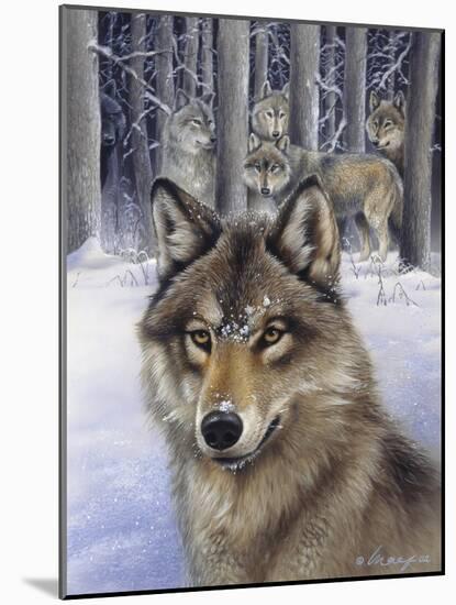 Wolfpack-Harro Maass-Mounted Giclee Print