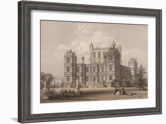 Wollaton Hall, Nottinghamshire-Thomas Allom-Framed Giclee Print