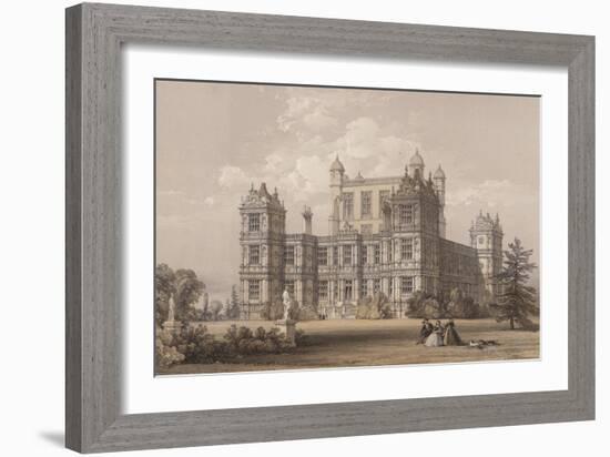 Wollaton Hall, Nottinghamshire-Thomas Allom-Framed Giclee Print