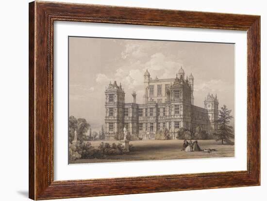 Wollaton Hall, Nottinghamshire-Thomas Allom-Framed Giclee Print