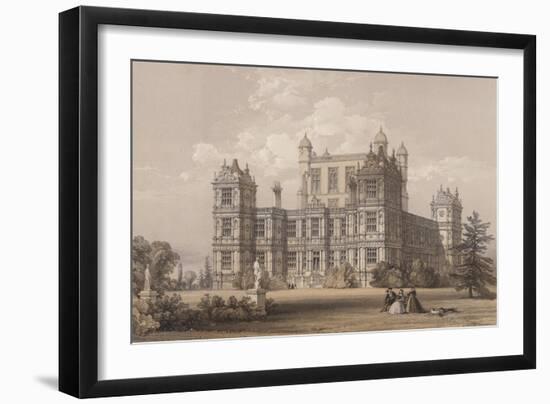 Wollaton Hall, Nottinghamshire-Thomas Allom-Framed Giclee Print