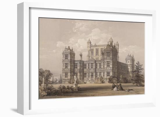 Wollaton Hall, Nottinghamshire-Thomas Allom-Framed Giclee Print