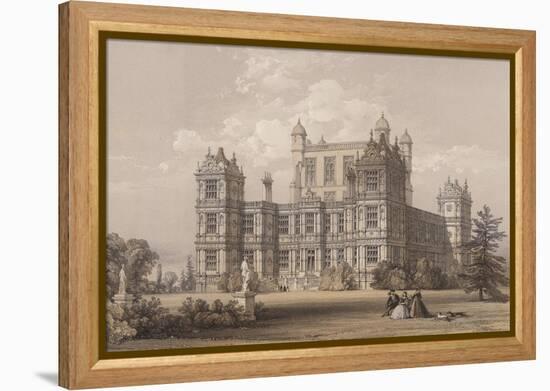 Wollaton Hall, Nottinghamshire-Thomas Allom-Framed Premier Image Canvas