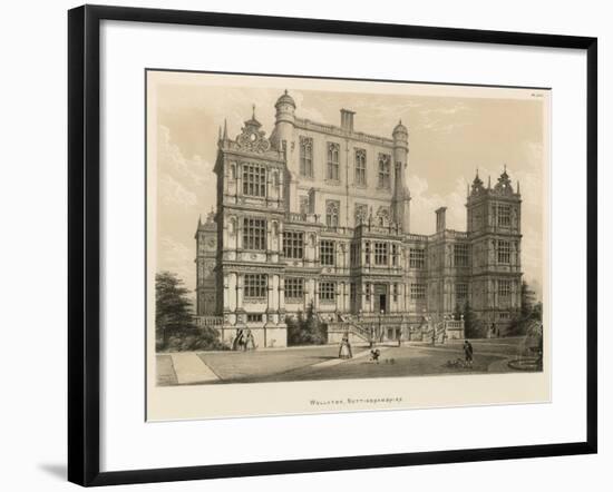 Wollaton, Nottinghamshire-Joseph Nash-Framed Giclee Print