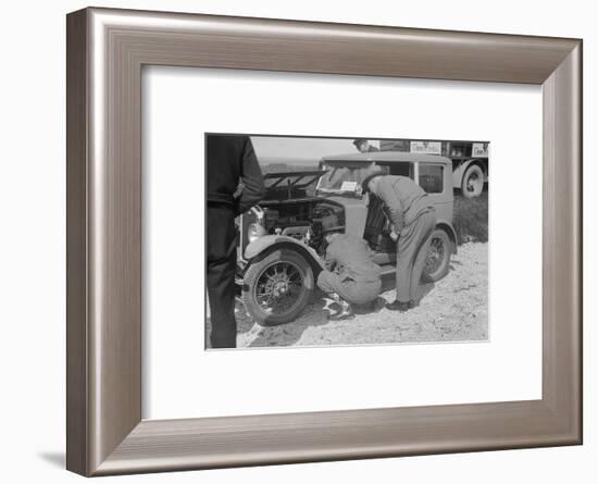 Wolseley Hornet at the B&HMC Brighton Motor Rally, 1930-Bill Brunell-Framed Photographic Print