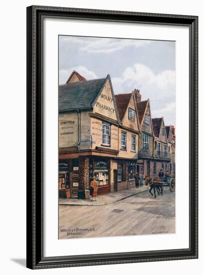 Wolsey's Birthplace, Ipswich-Alfred Robert Quinton-Framed Giclee Print