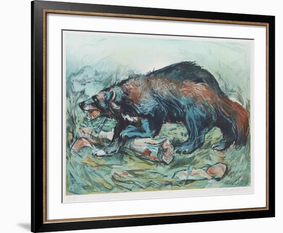 Wolverine-Everett Hibbard-Framed Collectable Print