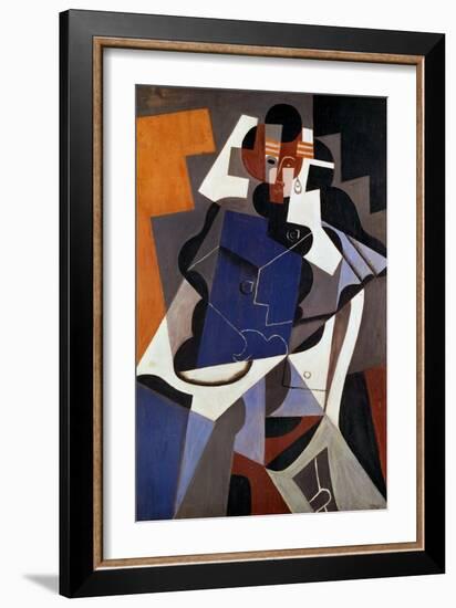 Woman, 1915-17-Juan Gris-Framed Giclee Print