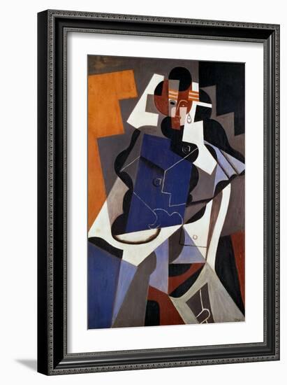 Woman, 1915-17-Juan Gris-Framed Giclee Print