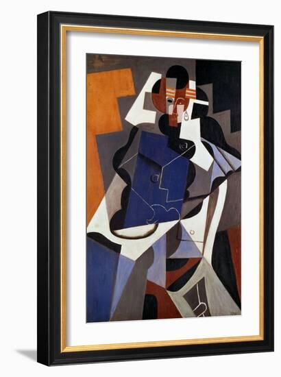 Woman, 1915-17-Juan Gris-Framed Giclee Print