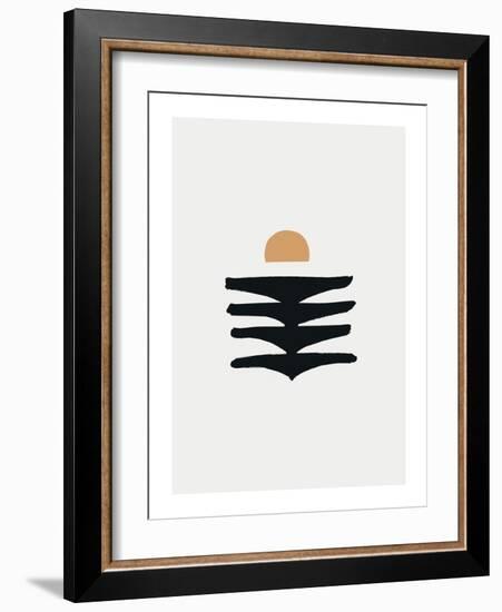 Woman Abstract Vector Print.-Elvina Kiiamova-Framed Photographic Print