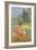 Woman and Child in a Garden-Edouard Vuillard-Framed Giclee Print