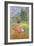 Woman and Child in a Garden-Edouard Vuillard-Framed Giclee Print