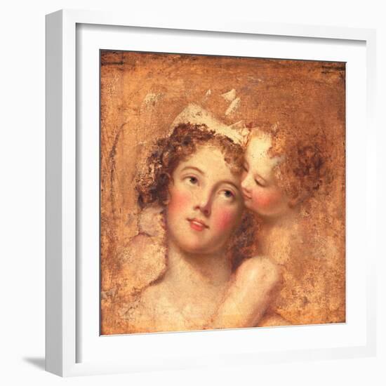 Woman and Child-Thomas Lawrence-Framed Giclee Print