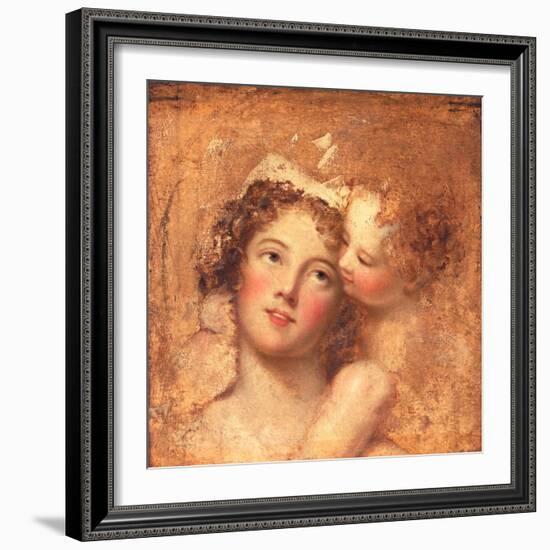 Woman and Child-Thomas Lawrence-Framed Giclee Print