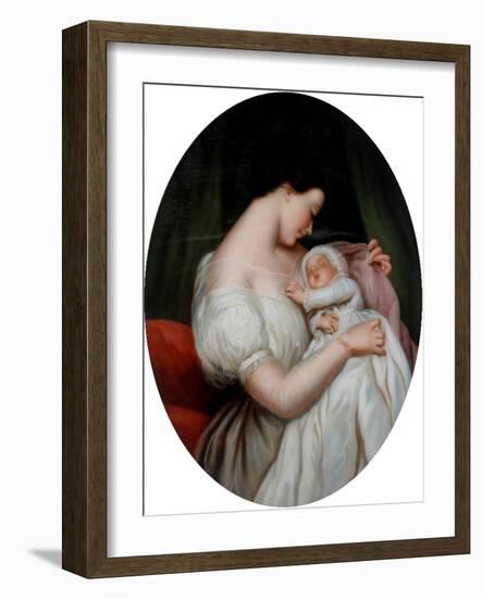 Woman and Child-null-Framed Giclee Print