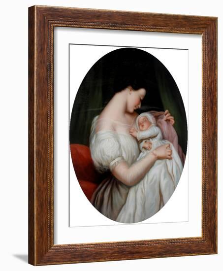 Woman and Child-null-Framed Giclee Print