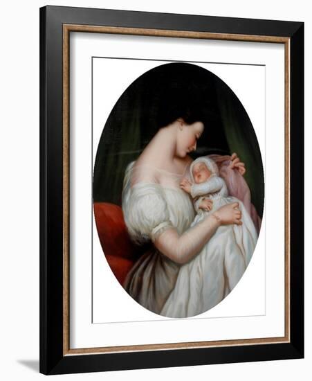 Woman and Child-null-Framed Giclee Print