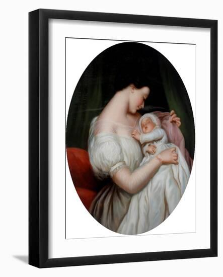 Woman and Child-null-Framed Giclee Print