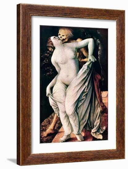 Woman and Death, circa 1517-Hans Baldung Grien-Framed Giclee Print