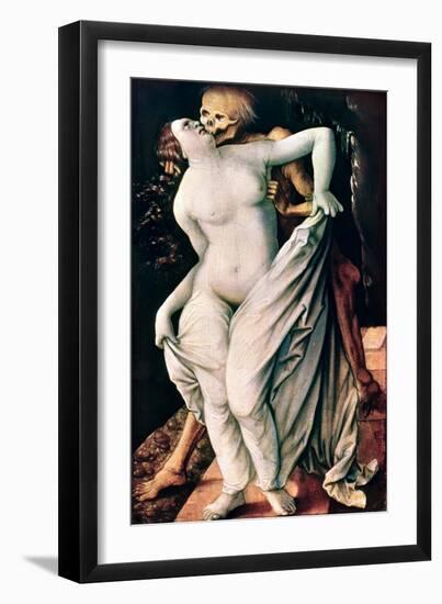 Woman and Death, circa 1517-Hans Baldung Grien-Framed Giclee Print