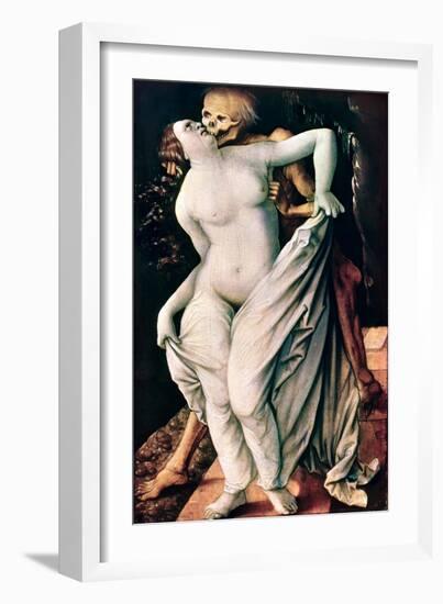 Woman and Death, circa 1517-Hans Baldung Grien-Framed Giclee Print