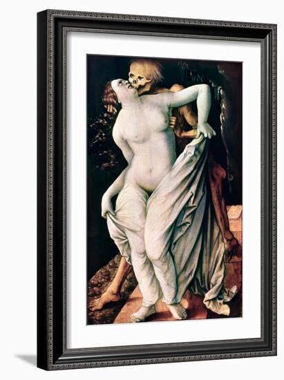 Woman and Death, circa 1517-Hans Baldung Grien-Framed Giclee Print