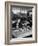 Woman and Her Daughter Eating in a Restaurant-Lisa Larsen-Framed Photographic Print