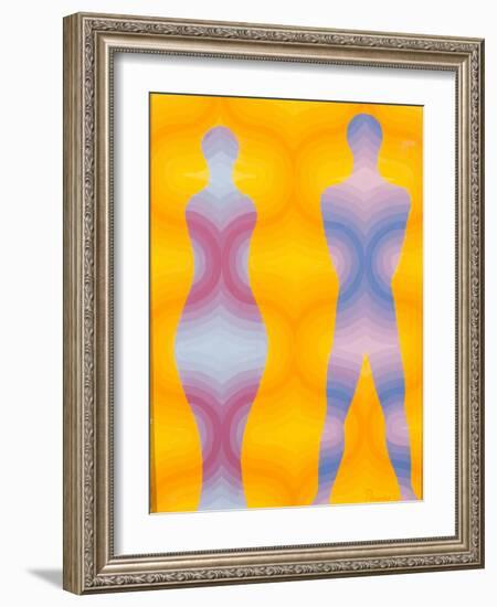 Woman and Man, 1991-Emil Parrag-Framed Giclee Print