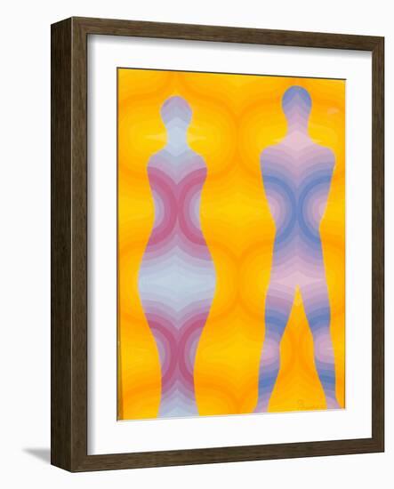 Woman and Man, 1991-Emil Parrag-Framed Giclee Print