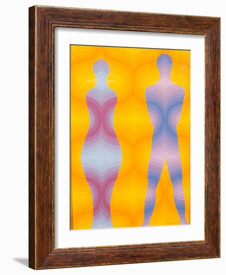 Woman and Man, 1991-Emil Parrag-Framed Giclee Print