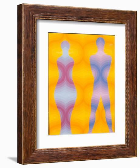 Woman and Man, 1991-Emil Parrag-Framed Giclee Print