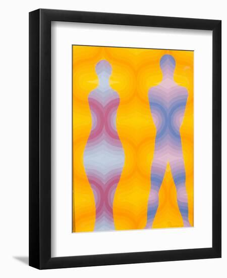 Woman and Man, 1991-Emil Parrag-Framed Giclee Print