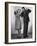 Woman and Man with Hands over Ears-Philip Gendreau-Framed Photographic Print