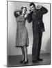 Woman and Man with Hands over Ears-Philip Gendreau-Mounted Photographic Print