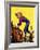 "Woman at Dude Rance," June 20, 1942-Fred Ludekens-Framed Giclee Print