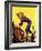 "Woman at Dude Rance," June 20, 1942-Fred Ludekens-Framed Giclee Print