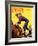 "Woman at Dude Rance," Saturday Evening Post Cover, June 20, 1942-Fred Ludekens-Framed Giclee Print