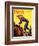 "Woman at Dude Rance," Saturday Evening Post Cover, June 20, 1942-Fred Ludekens-Framed Giclee Print