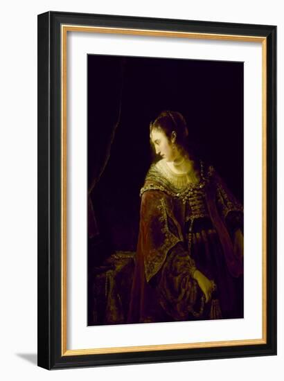 Woman at Her Dressing Table, C. 1645-Ferdinand Bol-Framed Giclee Print