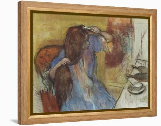 Woman at Her Toilet; Femme a Sa Toilette, C.1889-Edgar Degas-Framed Premier Image Canvas