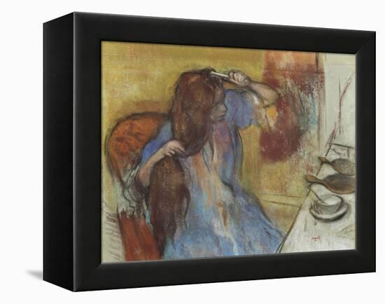 Woman at Her Toilet; Femme a Sa Toilette, C.1889-Edgar Degas-Framed Premier Image Canvas