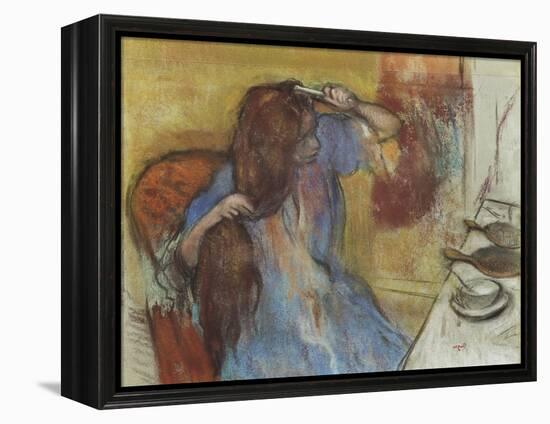 Woman at Her Toilet; Femme a Sa Toilette, C.1889-Edgar Degas-Framed Premier Image Canvas